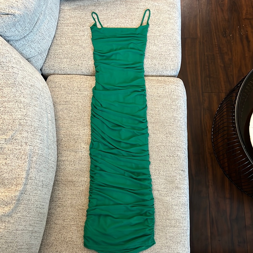 Hello Molly Forest Queen Midi Dress: Green, S